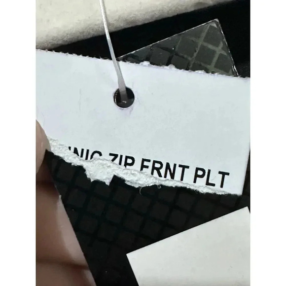 NWT City Chic Black Short Sleeve V-Neck Front Zipper Midi Dress Size XL - Picture 4 of 7